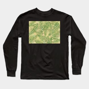 Tropical Leaves Long Sleeve T-Shirt